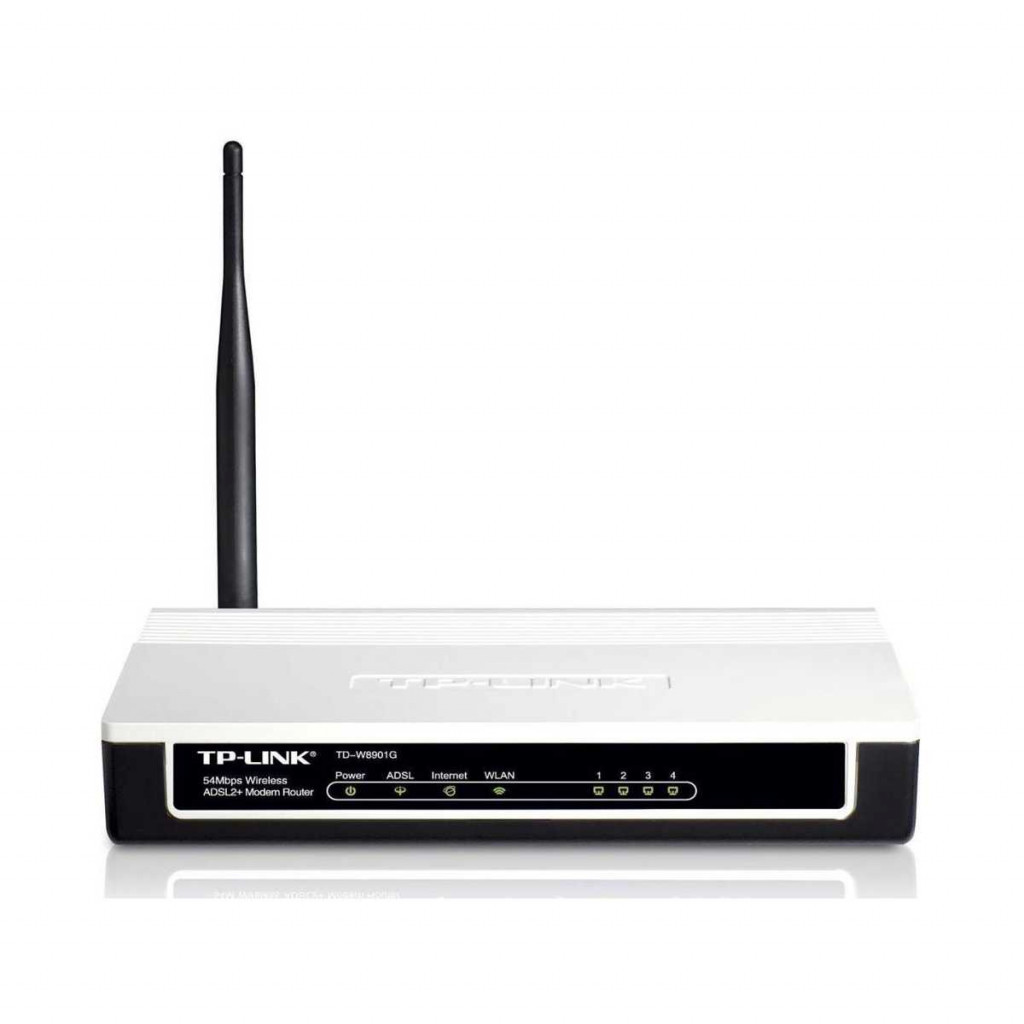 مشخصات مودم روتر بیسیم  ADSL 2 تی پی لینک مدل TD-W8901G