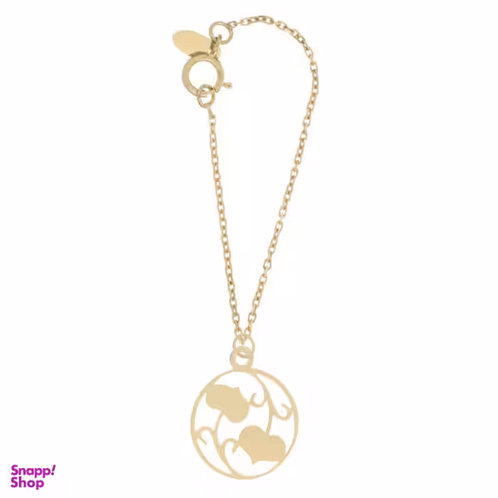 آویز ساعت طلا 18 عیار زنانه طرح گل کد SG365