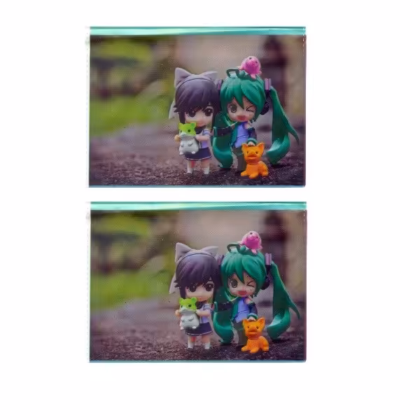 دستمال کاغذی جیبی 10 برگ مدل دختر بسته 2 عددی