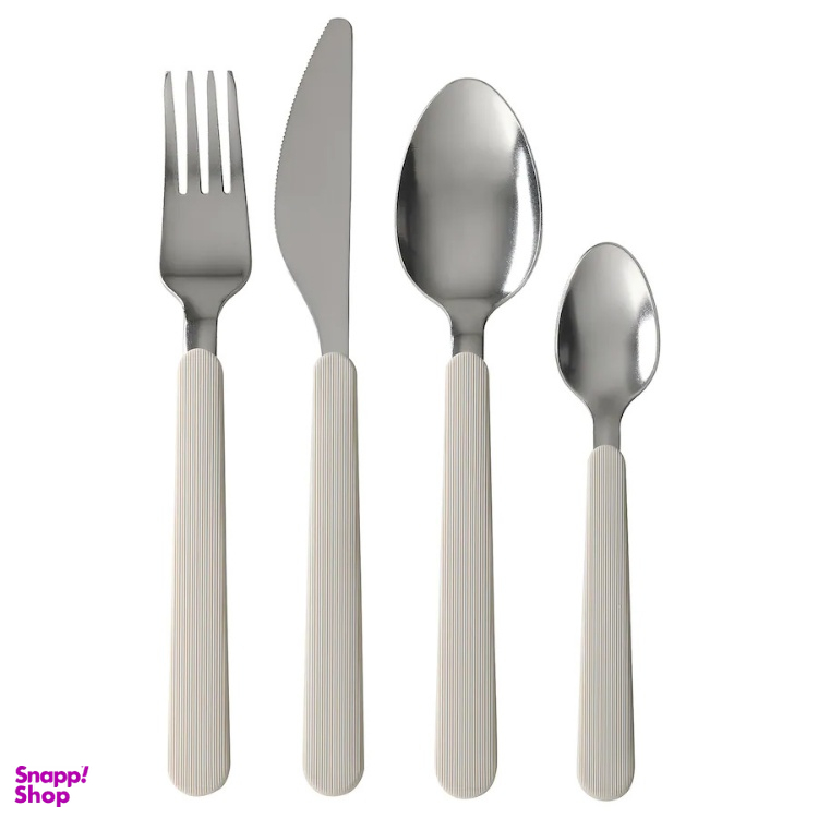 سرویس قاشق چنگال 16 پارچه مدل UPPHOJD