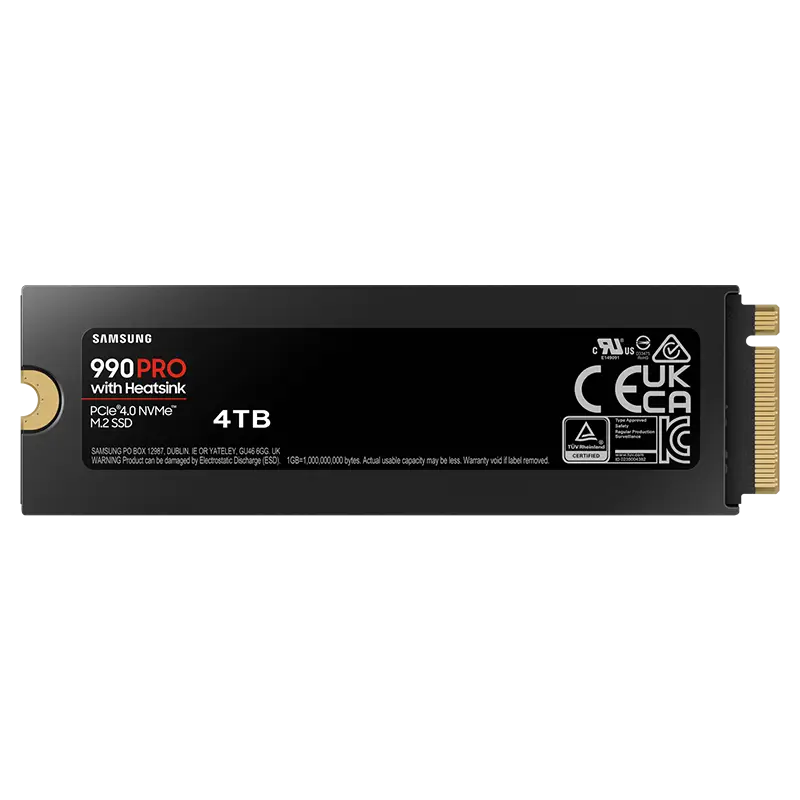 قیمت اس اس دی اینترنال سامسونگ 990 PRO Heatsink ظرفیت 4TB