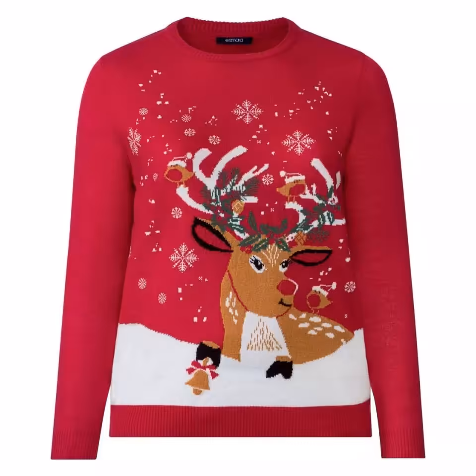 پلیور بافت سایز بزرگ زنانه چراغدار اسمارا esmara آلمان سایز 3XL (ارسال رایگان )