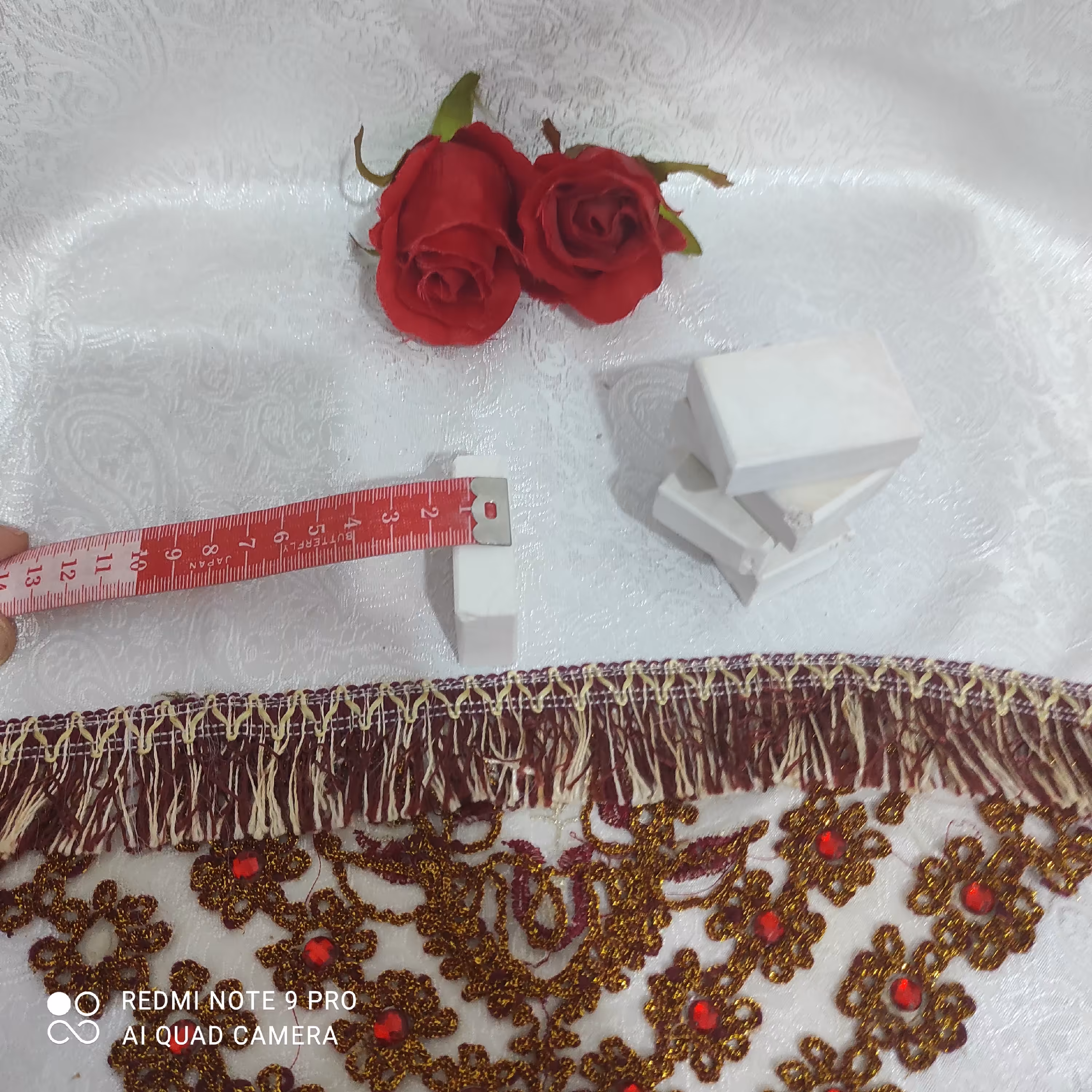 مهر نماز سنگ مرمر سفید صیقل خورده و دو طرفه 