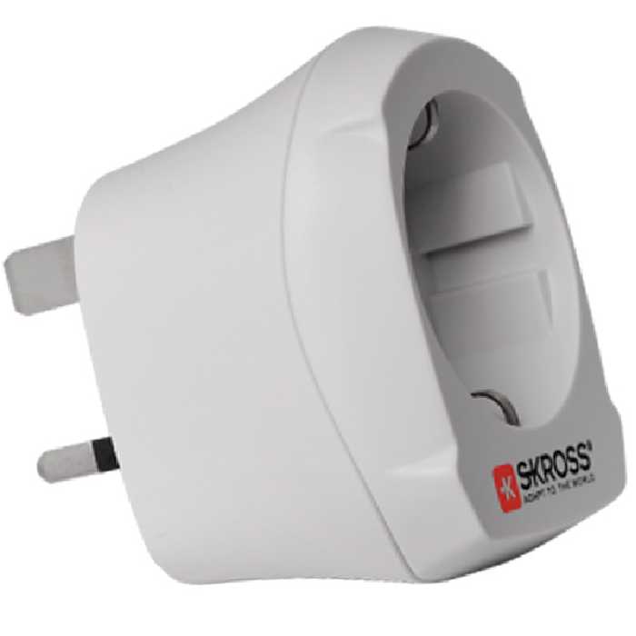آداپتور برق اسکراس مدل اروپا به انگلستان