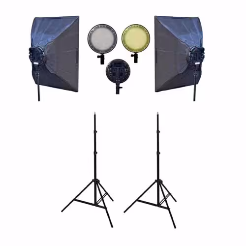 کیت پروژکتور 2 شاخه 100 وات انسر Answer T023