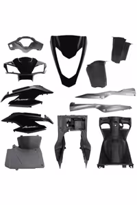 لوازم یدکی موتورسیکلت مشکی HONDA ACTVA S 125 GRENAGE SET سیاه Monero