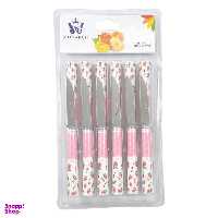 کارد میوه خوری مونارچ کد M003 بسته 12 عددی