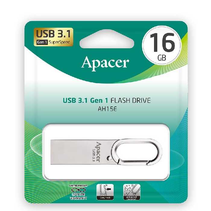 فلش مموری اپیسر مدل AH15E با رابط  USB 3.1 با ظرفیت 16 گیگابایت