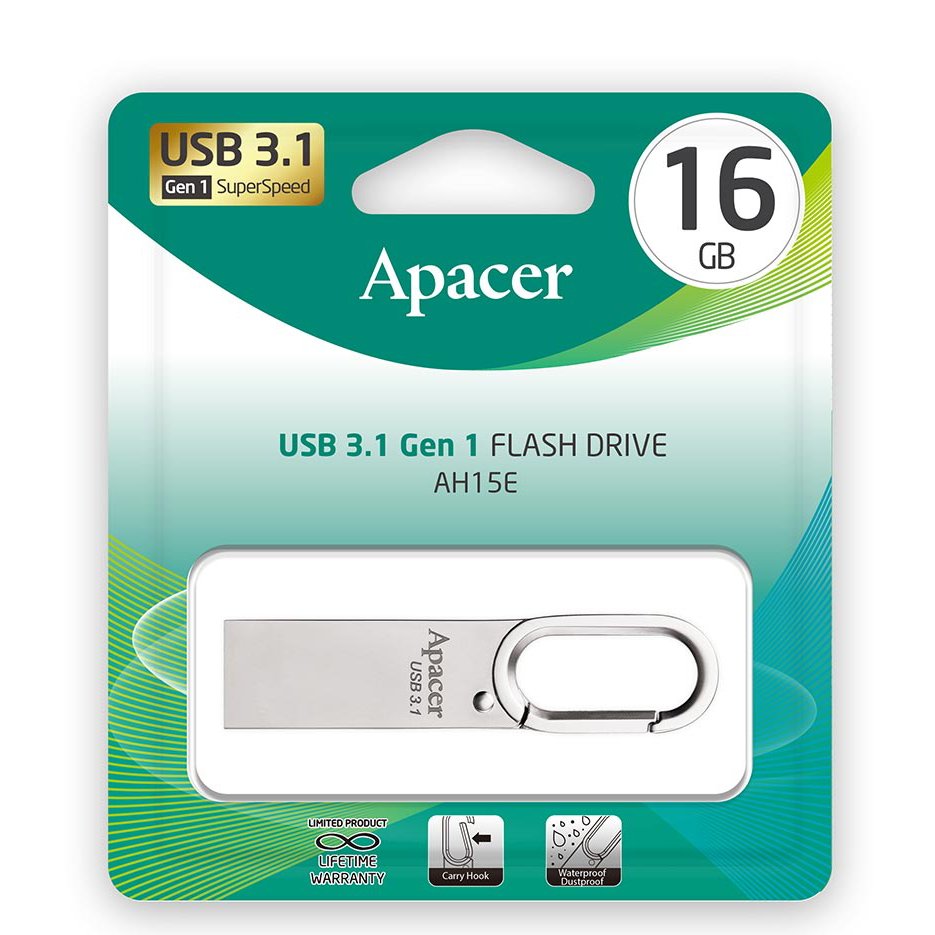 فلش مموری اپیسر مدل AH15E با رابط  USB 3.1 با ظرفیت 16 گیگابایت