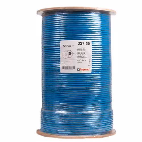 شبکه حلقه ای cat6 SFTP لگراند مس طول 500 متر
