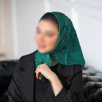 مینی اسکارف (باندانا) سبز ارسال رایگان 