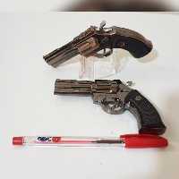 فندک تفنگی طرح 3 جنس پلاستیک فشرده نسوز