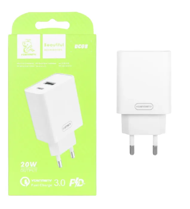 شارژر دیواری دنمن 20 وات مدل DC08