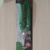 قیچی باغبانی برند فوکس خوش دست  تیغه تیز و فولادی دسته فلزی  با قفل وگیره فنر نرو ومقاوم