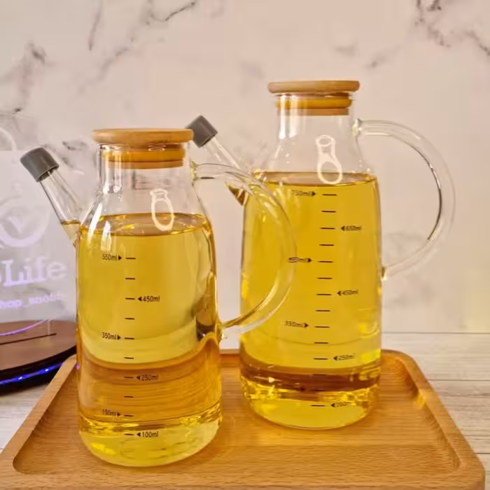 روغن ریز پیرکس درب بامبو 550میل یک عددی کد پسرخاله با ارسال رایگان