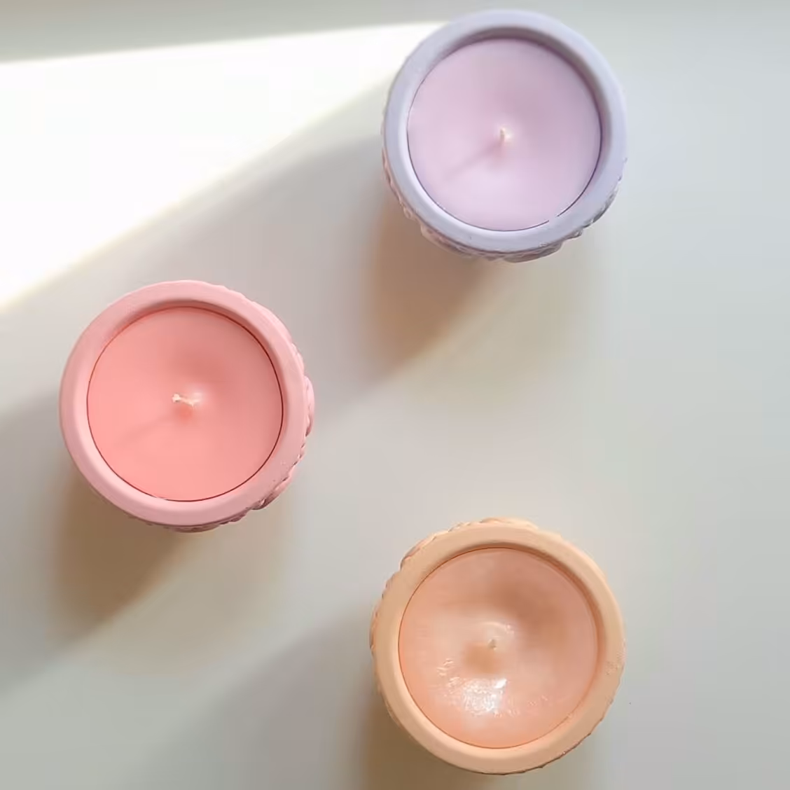 جا شمعی در رنگ های مختلف 