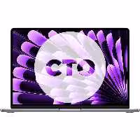 مک بوک ایر 15 اینچ 2024 سری M3 کاستوم پردازنده 8core - 10core حافظه رم 24 گیگابایت هارد 2 ترابایت خاکستری Z1BP0006V - Hiapple.ir