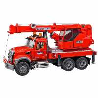 ماشین بازی برودر مدل MACK Granite Kran-LKW   کد 02826