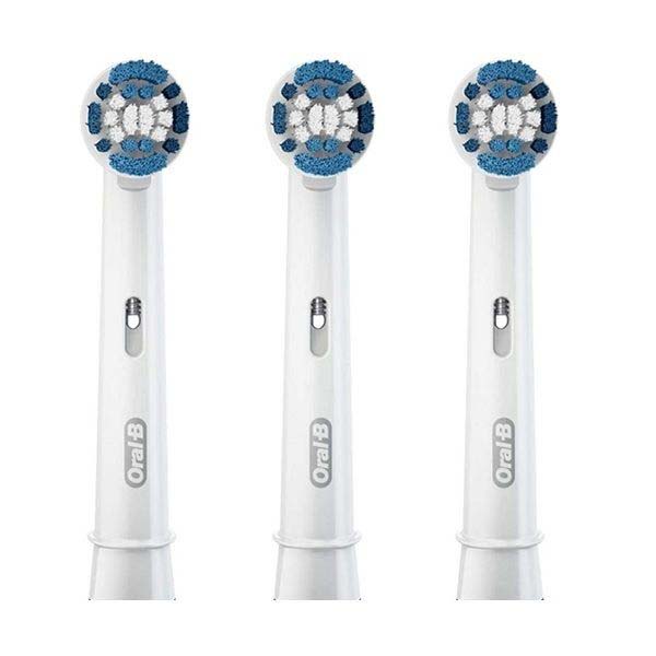 سری یدک مسواک برقی اورال-بی مدل PRECISION CLEAN بسته 3 عددی