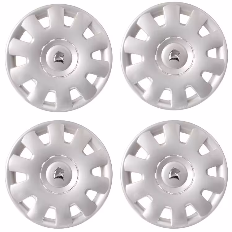 قالپاق  سایز 15 مناسب سمند SE بسته بندی 4 عددی برند حامد