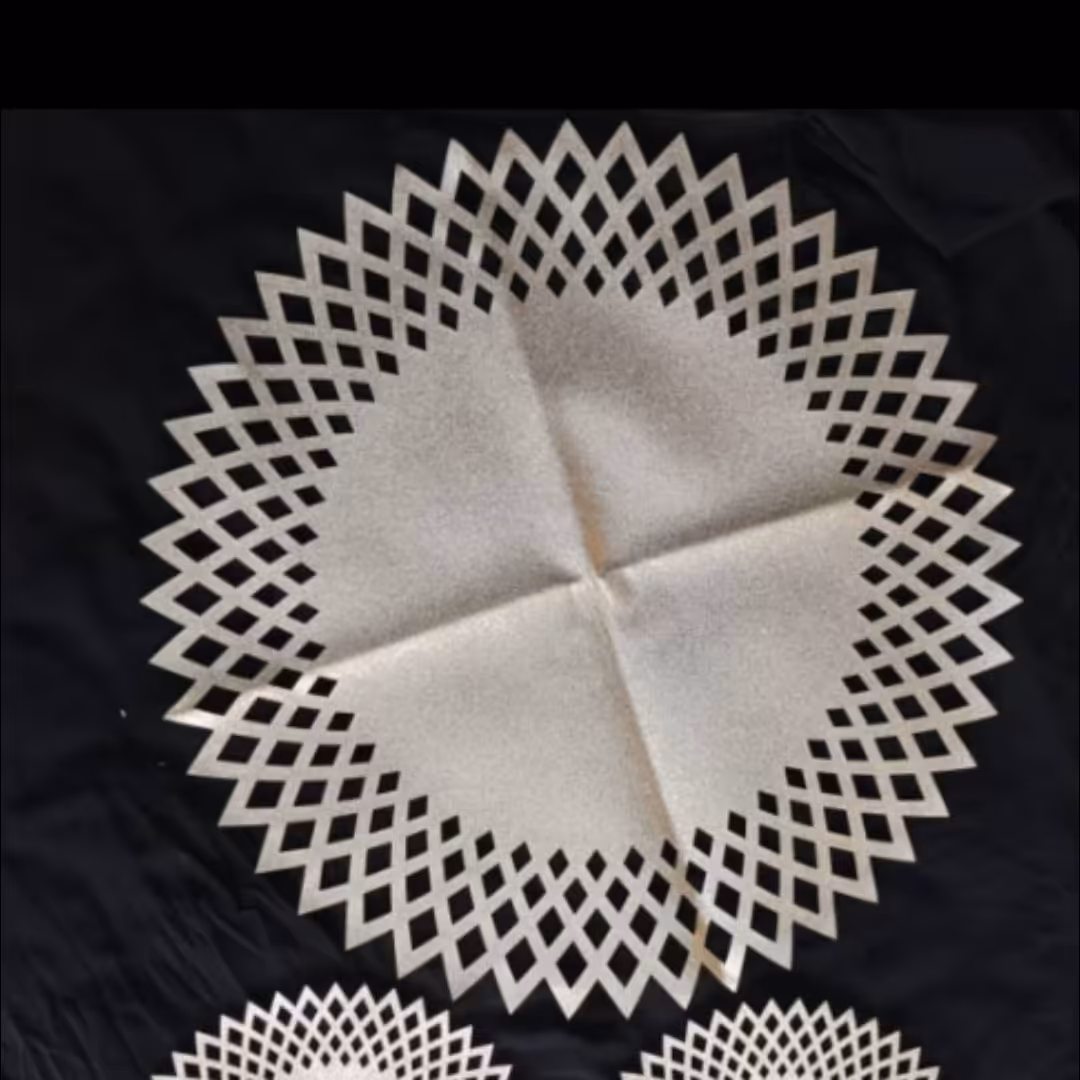 3تیکه گرد نوک تیز چرم اکلیلی