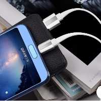کابل شارژ تایپ سی بروفون مدل BU8 به طول 12 