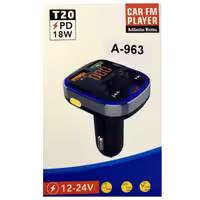 شارژر فندکی و FM Player بلوتوثی آلیسون Allison ALS-A963