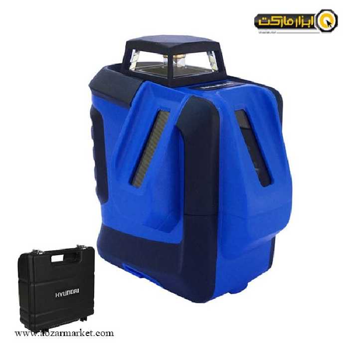 تراز لیزری هیوندای سه خط نقطه زن 360 درجه نور سبز مدل 3D360-G