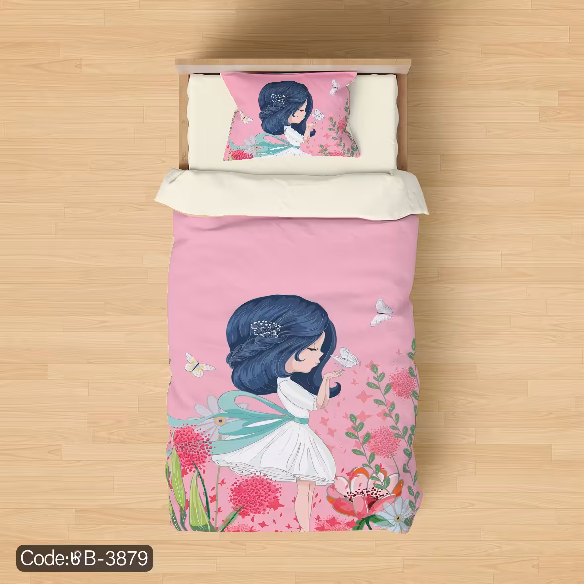 روتختی سه بعدی طرح دخترونه