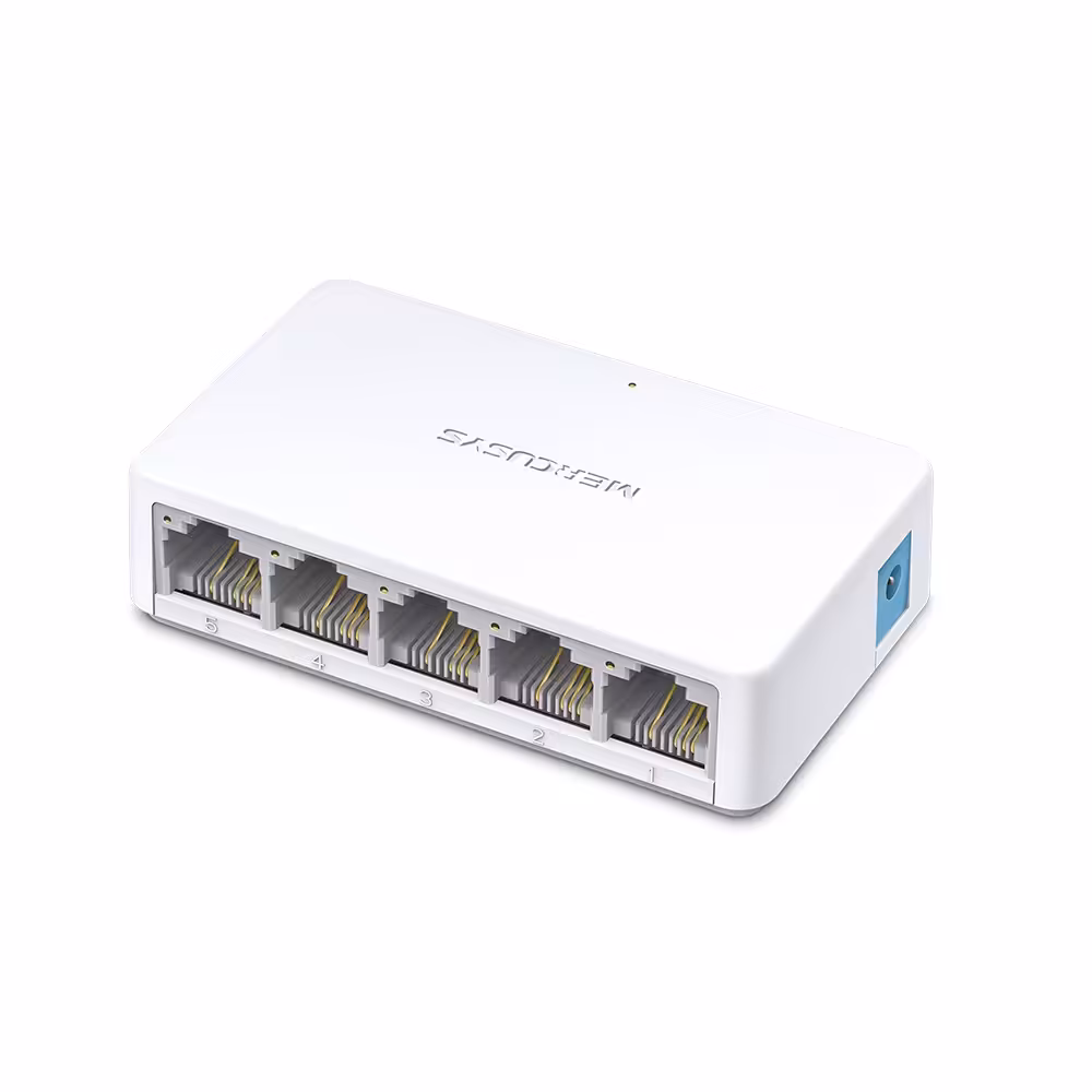 سوئیچ 5 پورت 10/100 مرکوسیس مدل MS105Mercusys 5-Port 10/100 Switch MS105