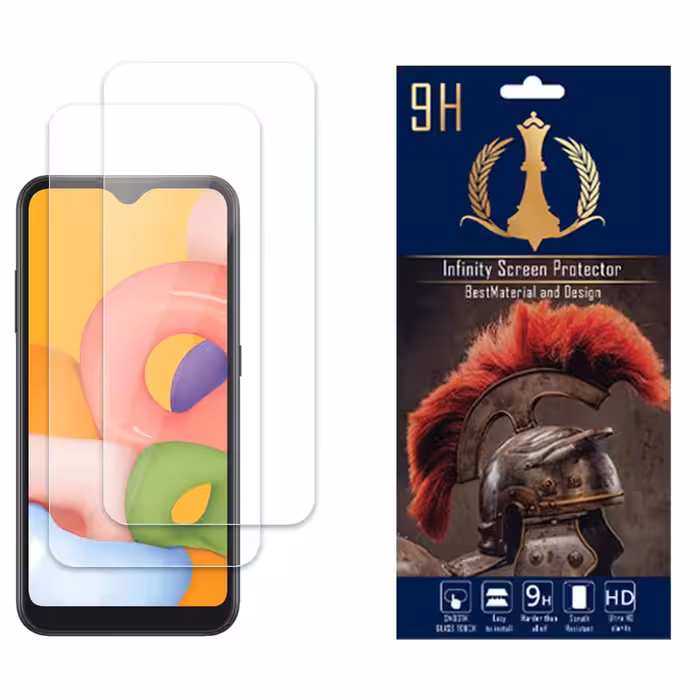 محافظ صفحه نمایش اینفینیتی مدل Nanoمناسب برای سامسونگ Galaxy A01 بسته دو عددی