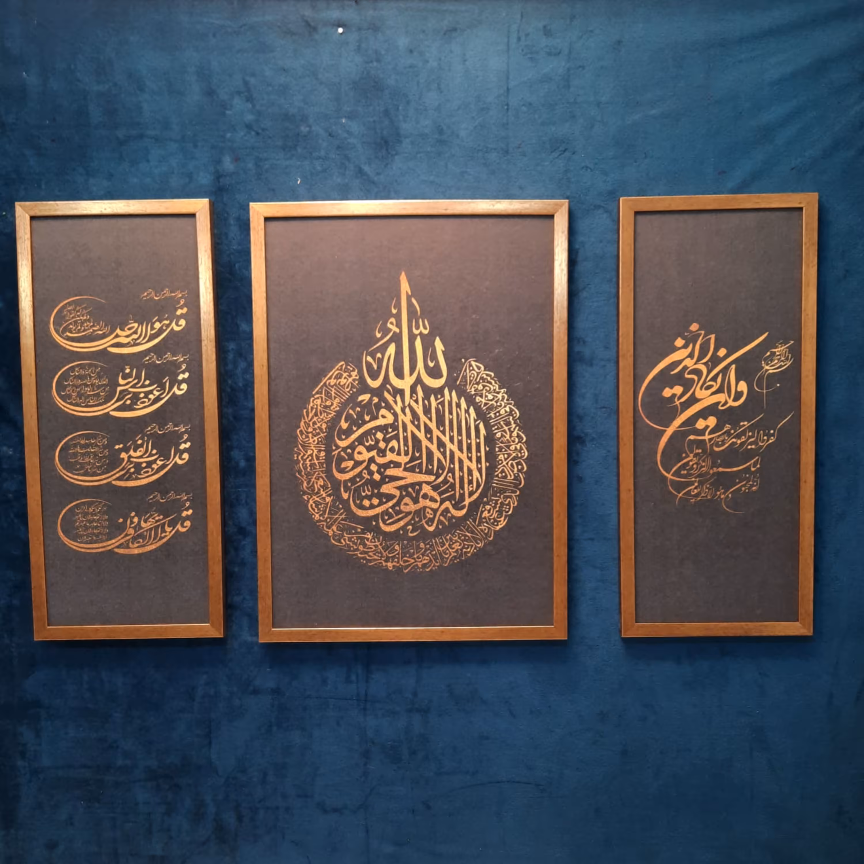 تابلو سه تکه دکوراتیو کد216