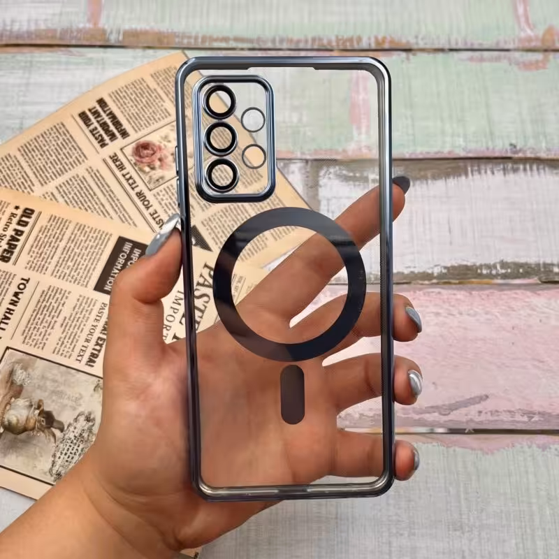 قاب گوشی Galaxy A52 - Galaxy A52S سامسونگ اورجینال ژله ای آبی کد 58767