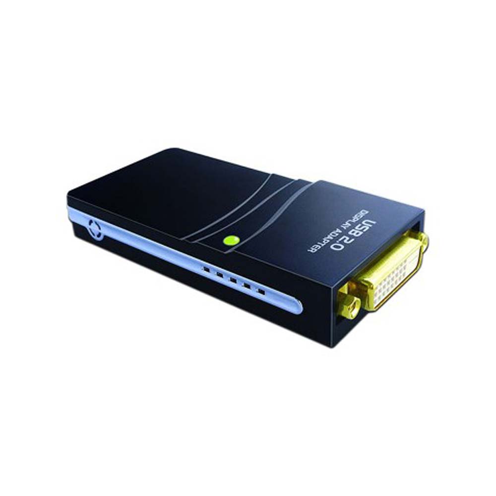 تبدیل تصویری USB2.0 به DVI/VGA/HDMI با کیفیت 1080P مدل FN-U2D101 فرانت
