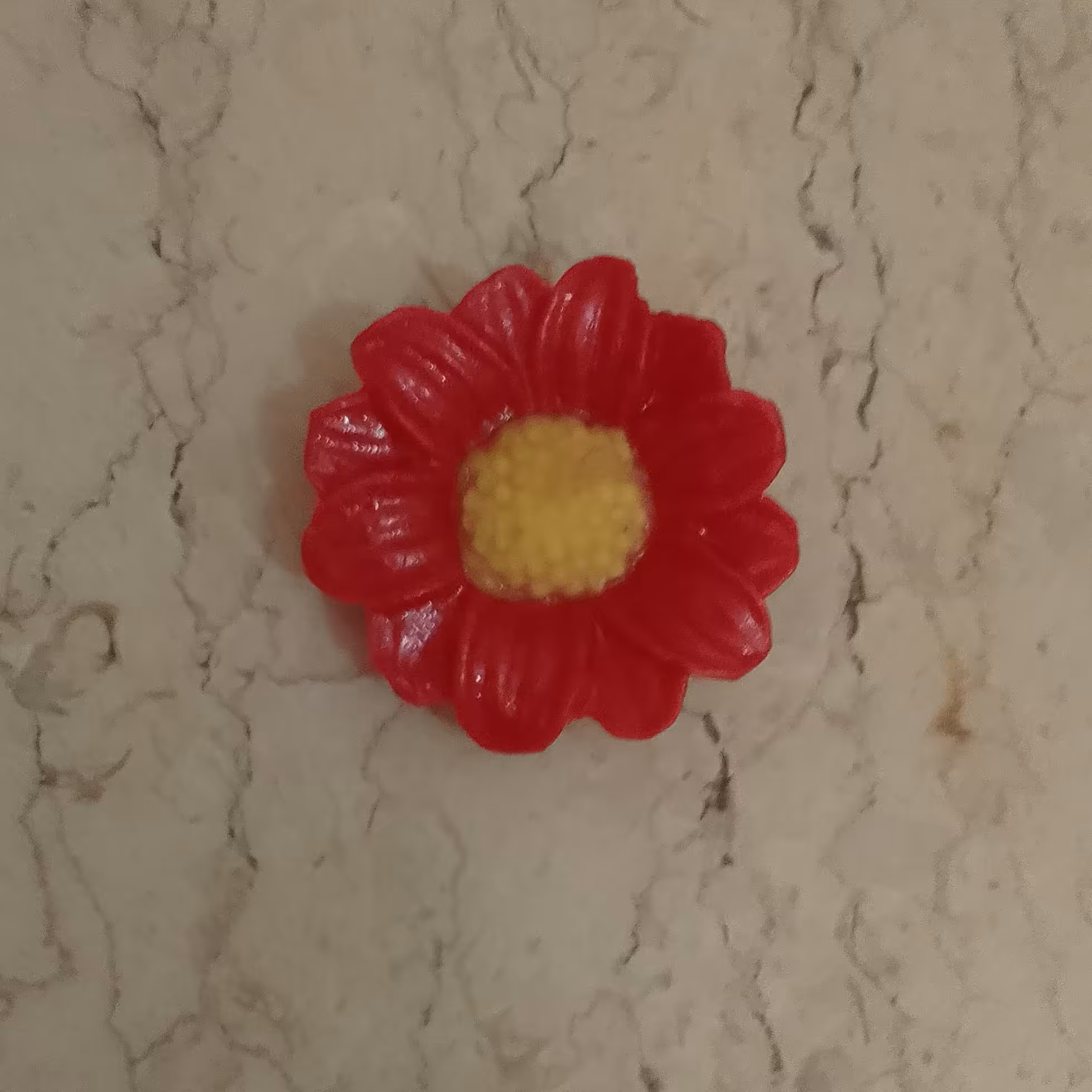 شمع گل قرمز  تزئینی روی آب یا ثابت  