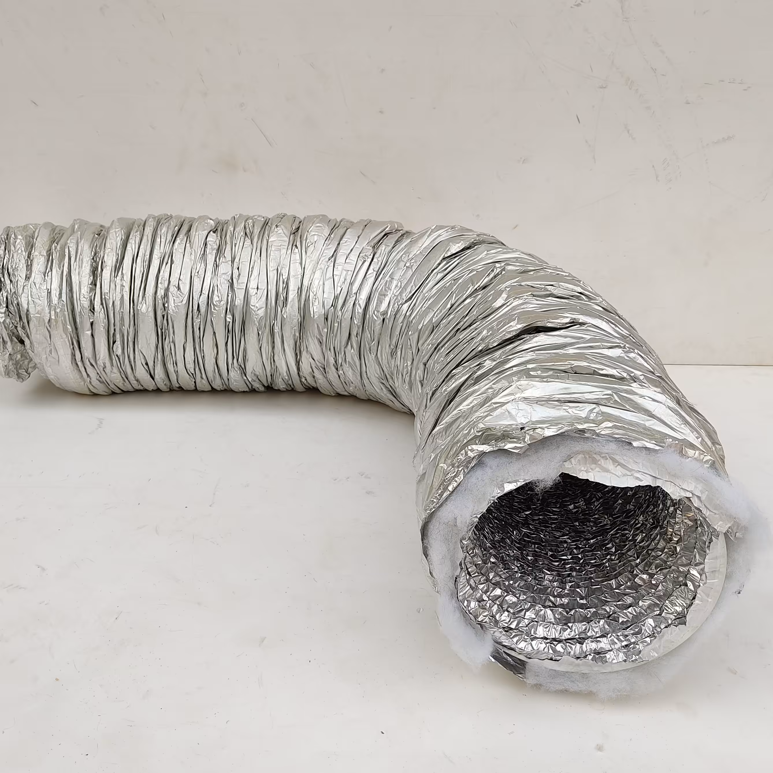 لوله های فلکسیبل با عایق حرارتی پلی استر  قطر 45 سانتیمتر