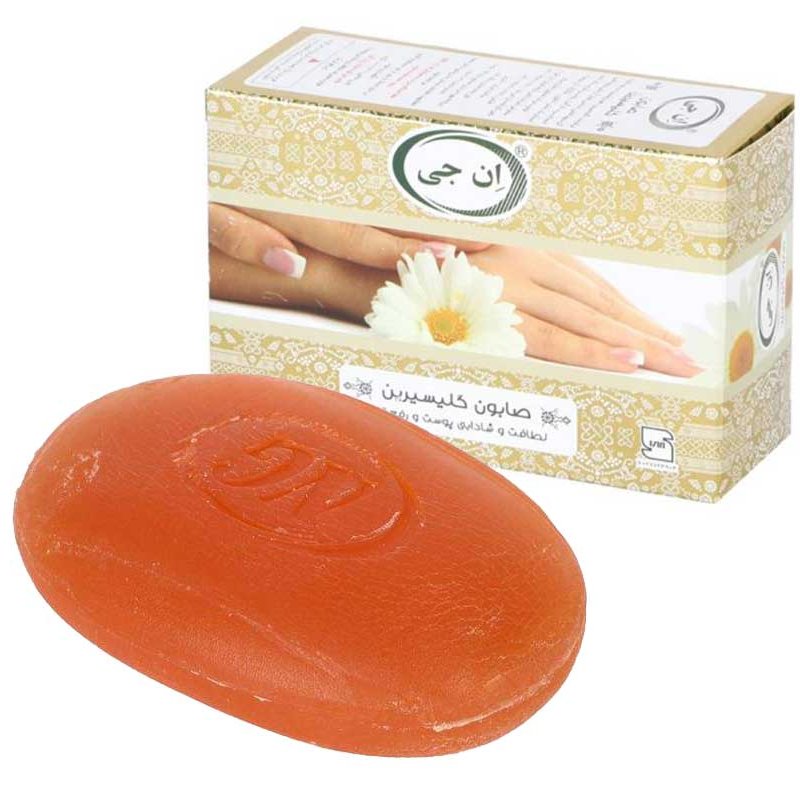 صابون گلییسیرین ان جی جهت لطافت،شادابی و رفع ترک پوست