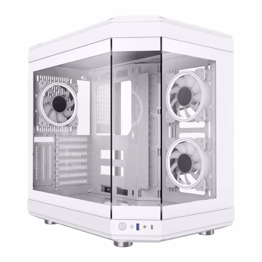 قیمت و خرید کیس کامپیوتر گیم مکس مدل HYPE White | یاس ارتباط