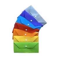 پوشه دکمه دار ملخی PKHT بسته 30 عددی