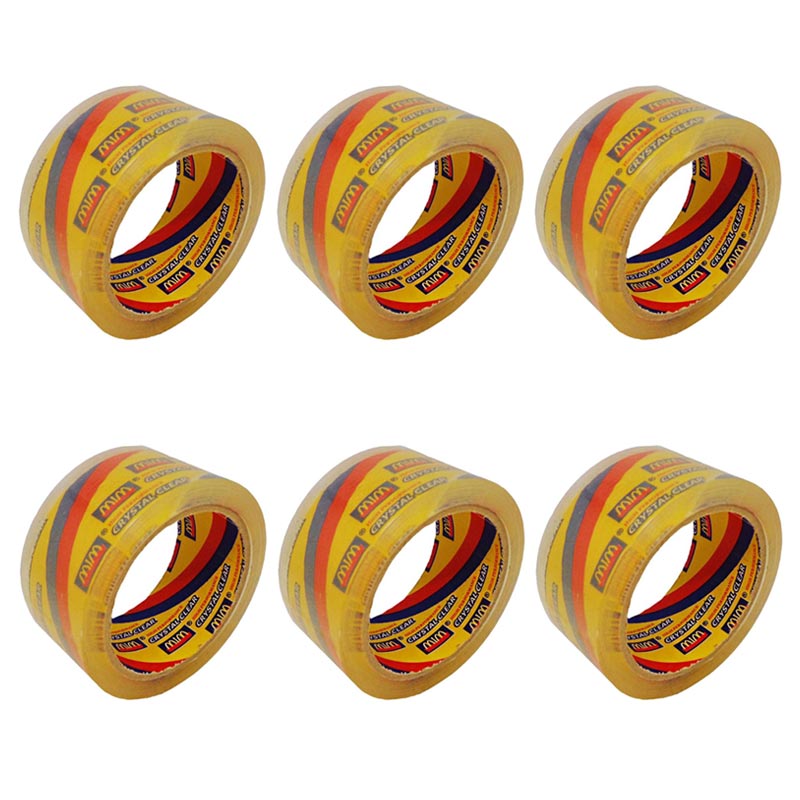 خرید چسب پهن 5 سانتی میم MIM با طول 90 یارد بسته 6 عددی