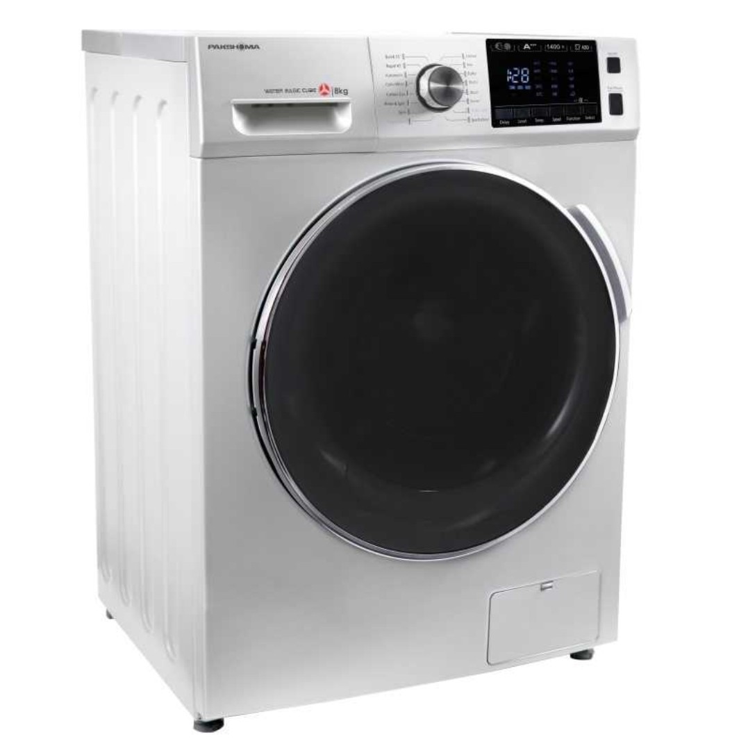 لباسشویی 8کیلو پاکشوما مدل TFB-86402WT سفید موتور BLDC
