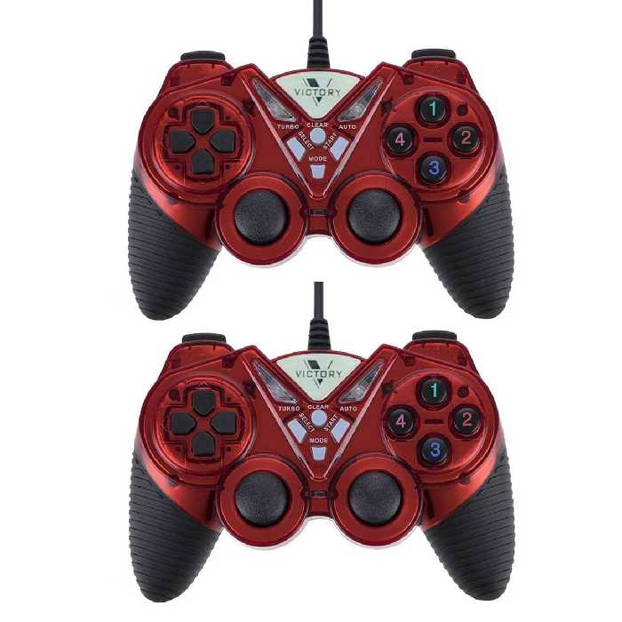 دسته بازی ویکتوری مدل V-890D بسته 2 عددی