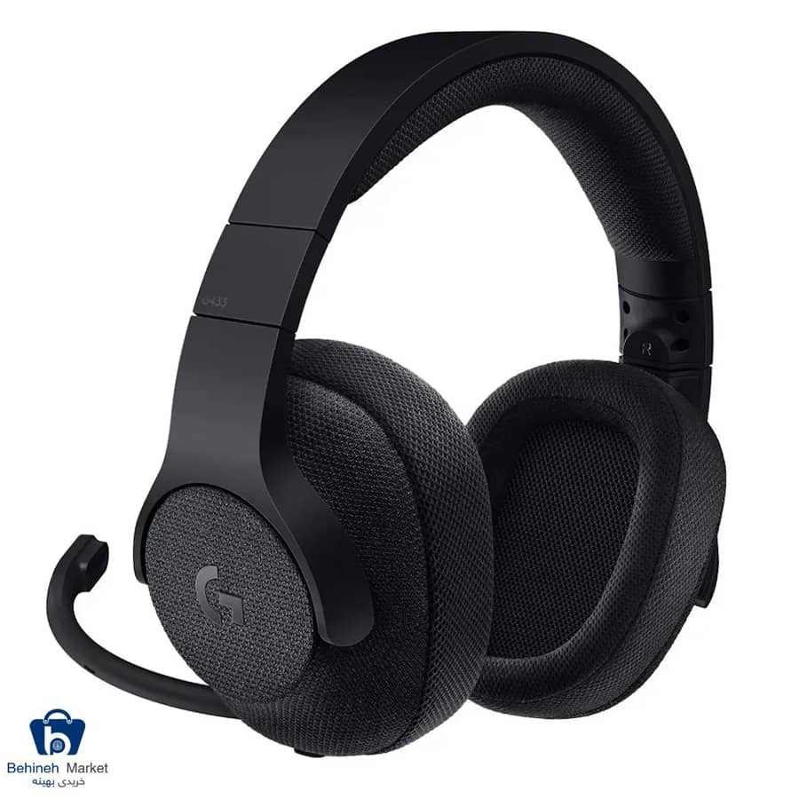 هدست گیمینگ لاجیتک مدل G433 71 Surround Black