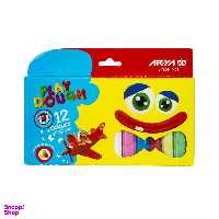 خمیر آریا (Aria) بسته 12 رنگ جعبه مقوایی