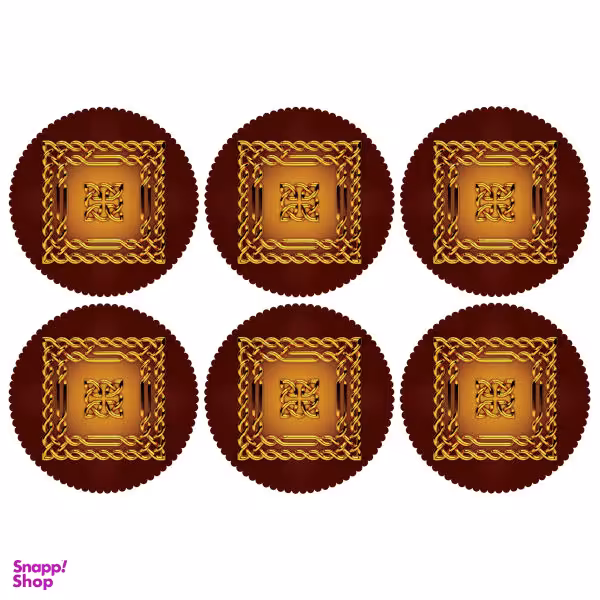 زیربشقابی مدل U2-42144 بسته 6 عددی