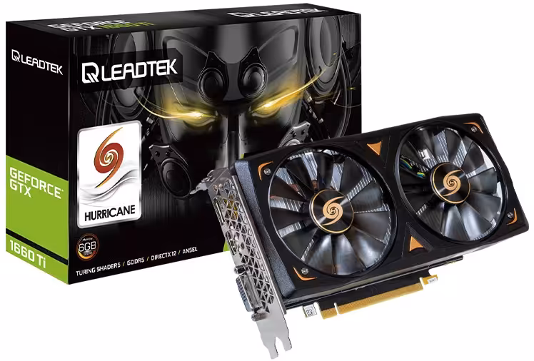 کارت گرافیک لیدتک مدل WinFast GTX 1660 Ti HURRICANE با حافظه 6 گیگابایت