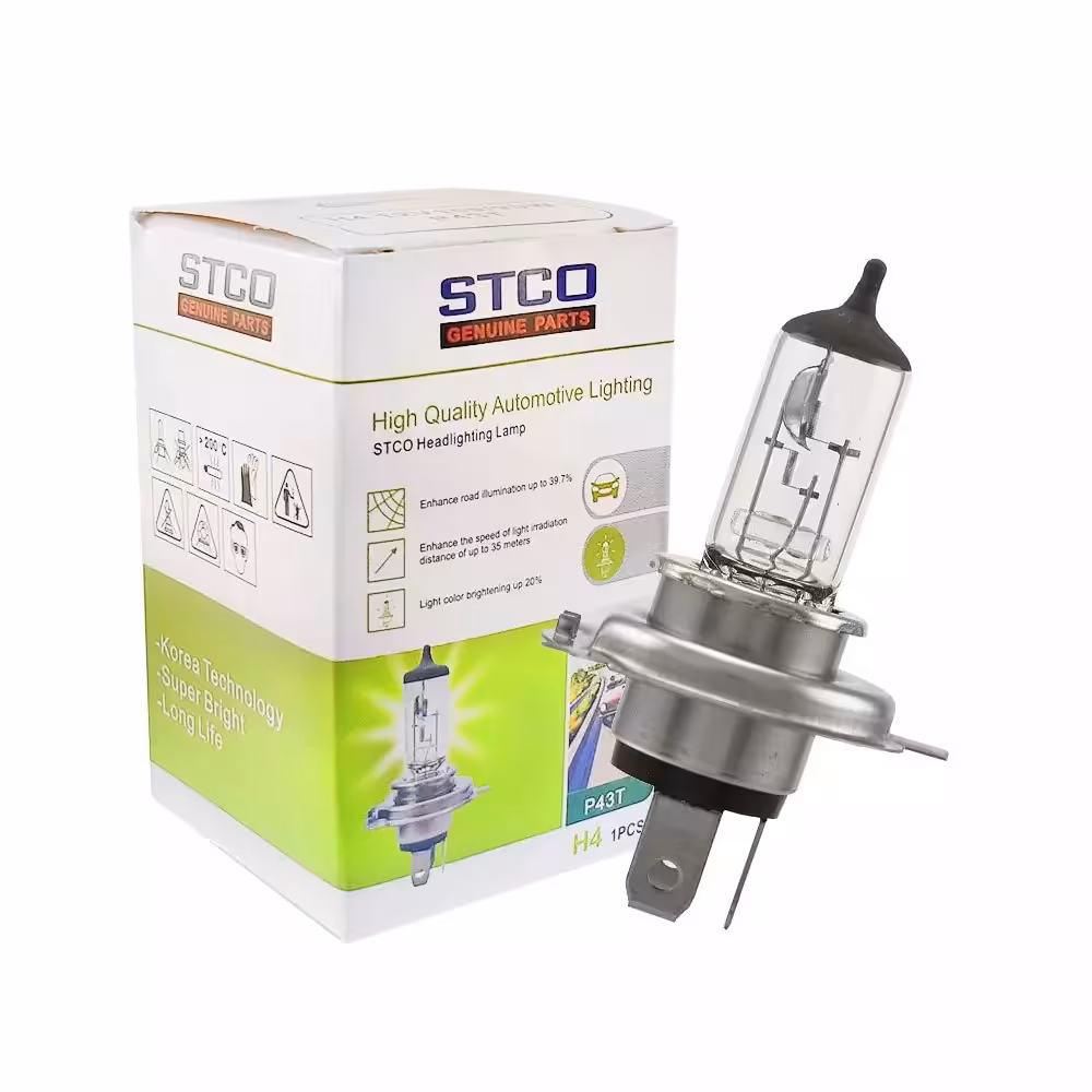 لامپ خودرو فابریک پایهh4 دو کنتاکت 