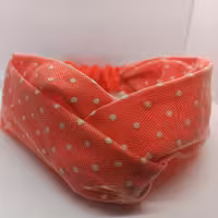 هدبند مو پارچه و تور