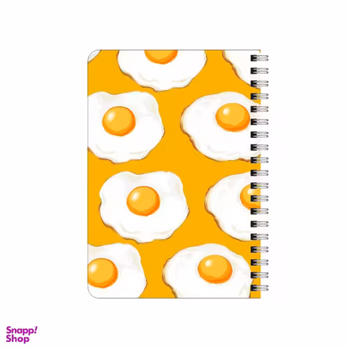 دفترچه یادداشت ۸۰ برگ بامبیلیپ مدل چوبی طرح پترن نیمرو کد 5404222