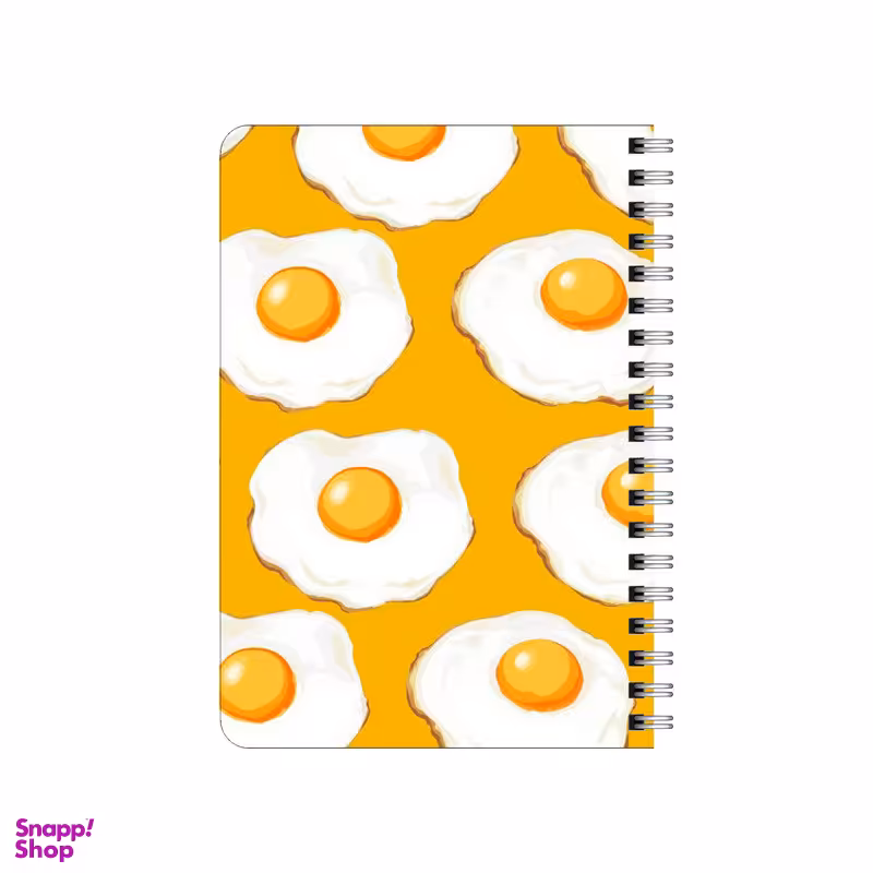 دفترچه یادداشت ۸۰ برگ بامبیلیپ مدل چوبی طرح پترن نیمرو کد 5404222